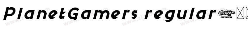 PlanetGamers regular字体转换